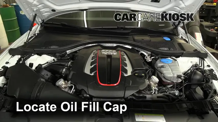 2018 Audi S6 Premium Plus 4.0L V8 Turbo Oil